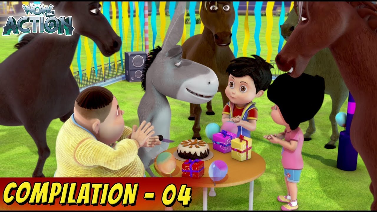 VIR: The Robot Boy Cartoon in Hindi | Compilation 04 | Hindi Cartoons for Kids | Wow Kidz Action