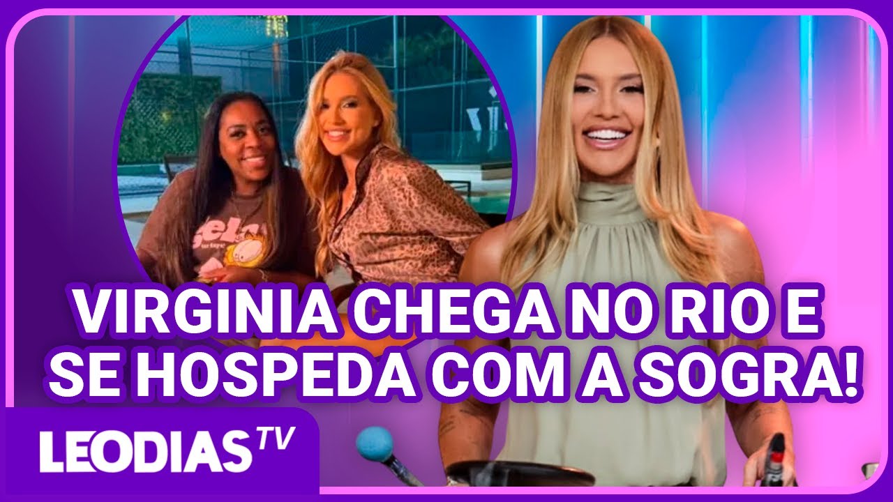 VIRGINIA FONSECA APARECE NO RIO E REVELA HOSPEDAGEM SURPREENDENTE NA CASA DA MÃE DE VINI JR!