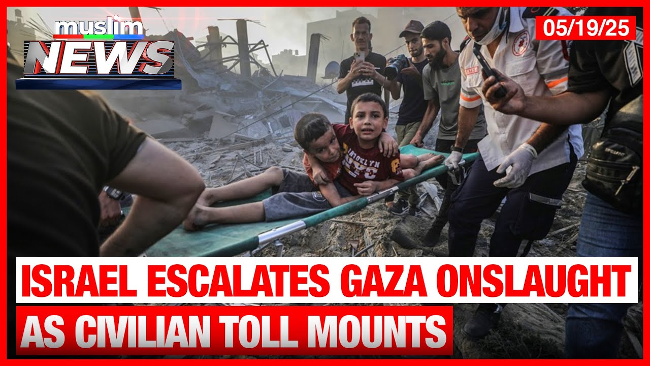 Israel Escalates Gaza Onslaught As Civilian Toll Mounts