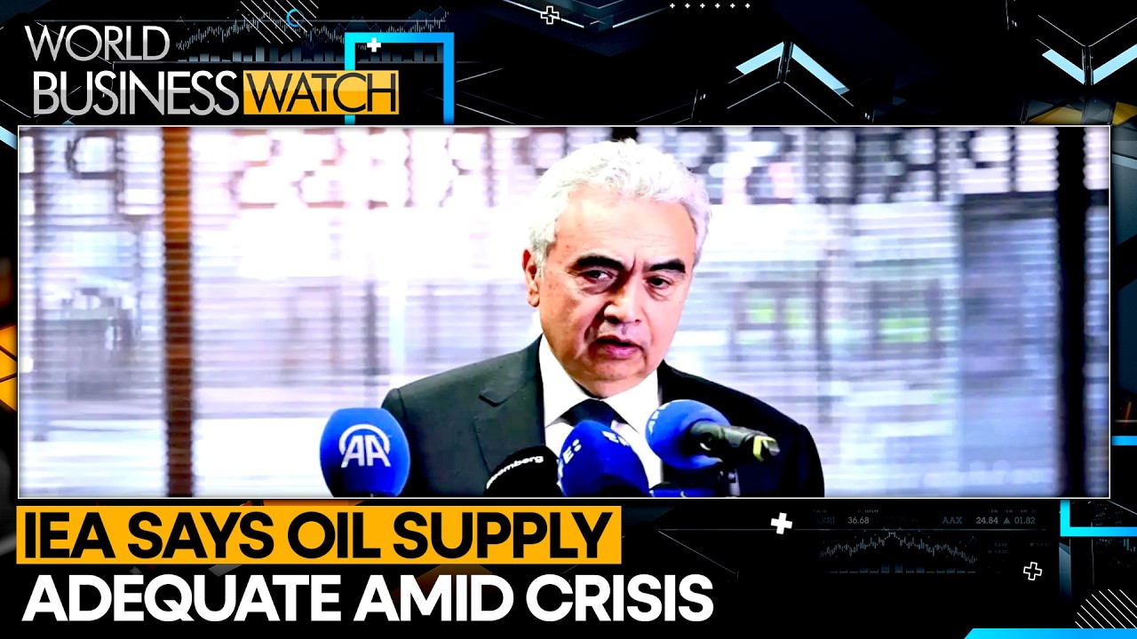 IEA Sees No Need to Tap Oil Reserves Yet | World Business Watch 2026 | WION News