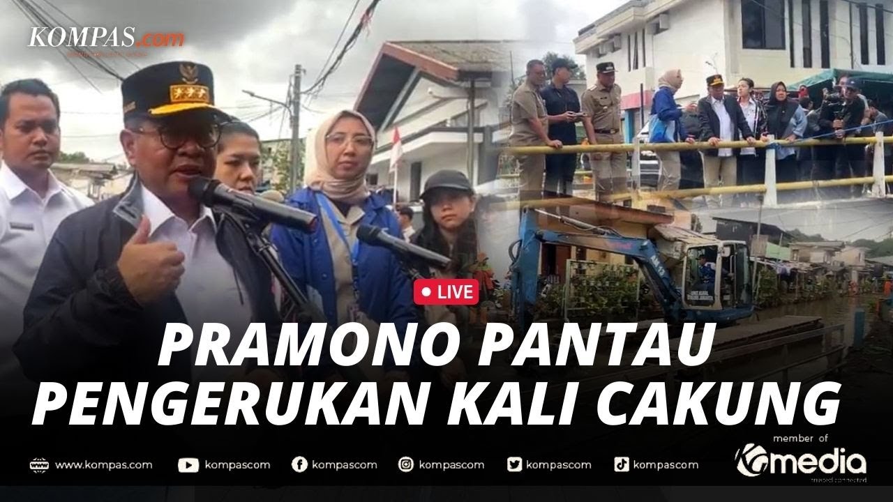 🔴LIVE - Pramono Anung Turunkan Alat Berat untuk Pengerukan Kali Cakung di Jakarta Utara