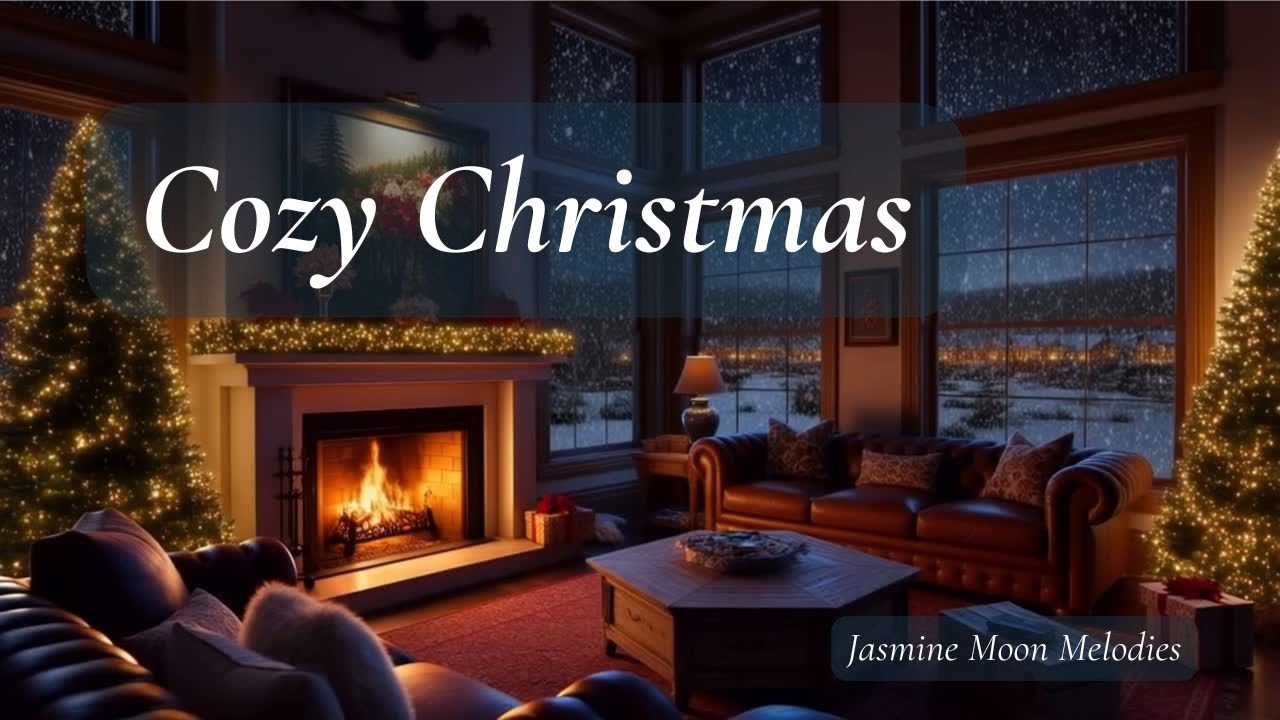 Cozy Christmas Evening  | Soft Piano Ambience