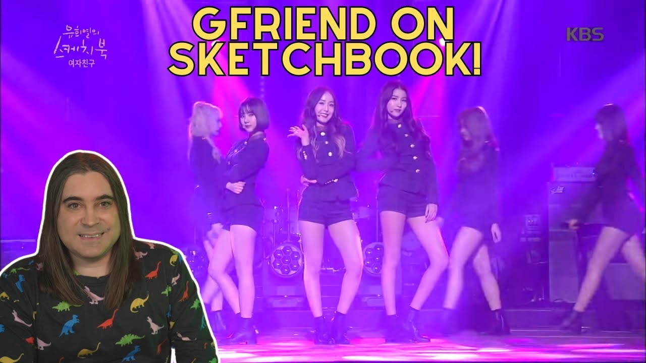 GFRIEND on Sketchbook - REACTION