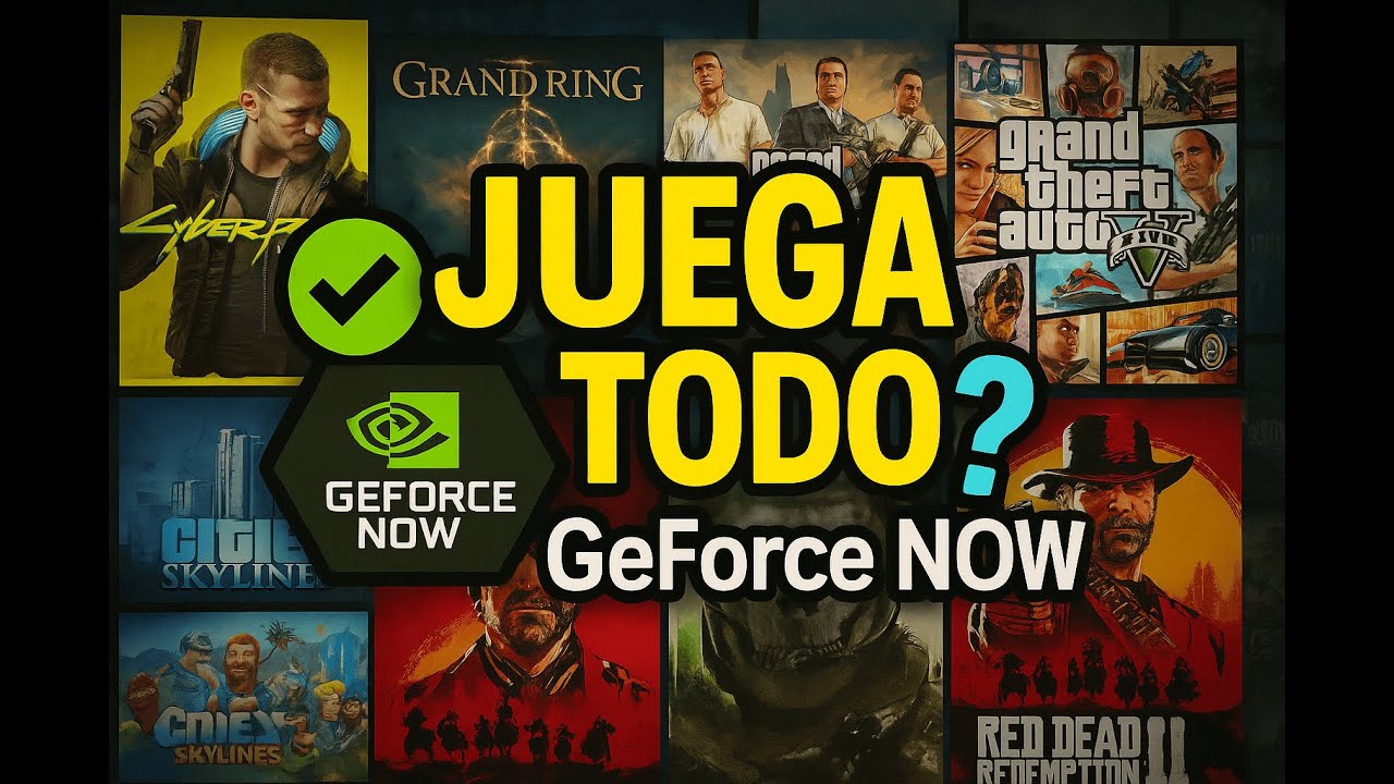 ¿Se puede jugar CUALQUIER JUEGO en GeForce Now? (Te lo muestro 😱🔥)