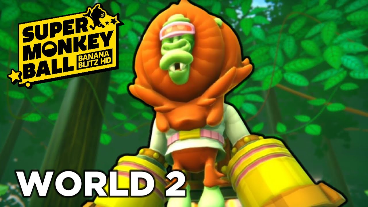 SUPER MONKEY BALL BANANA BLITZ (WORLD 2)