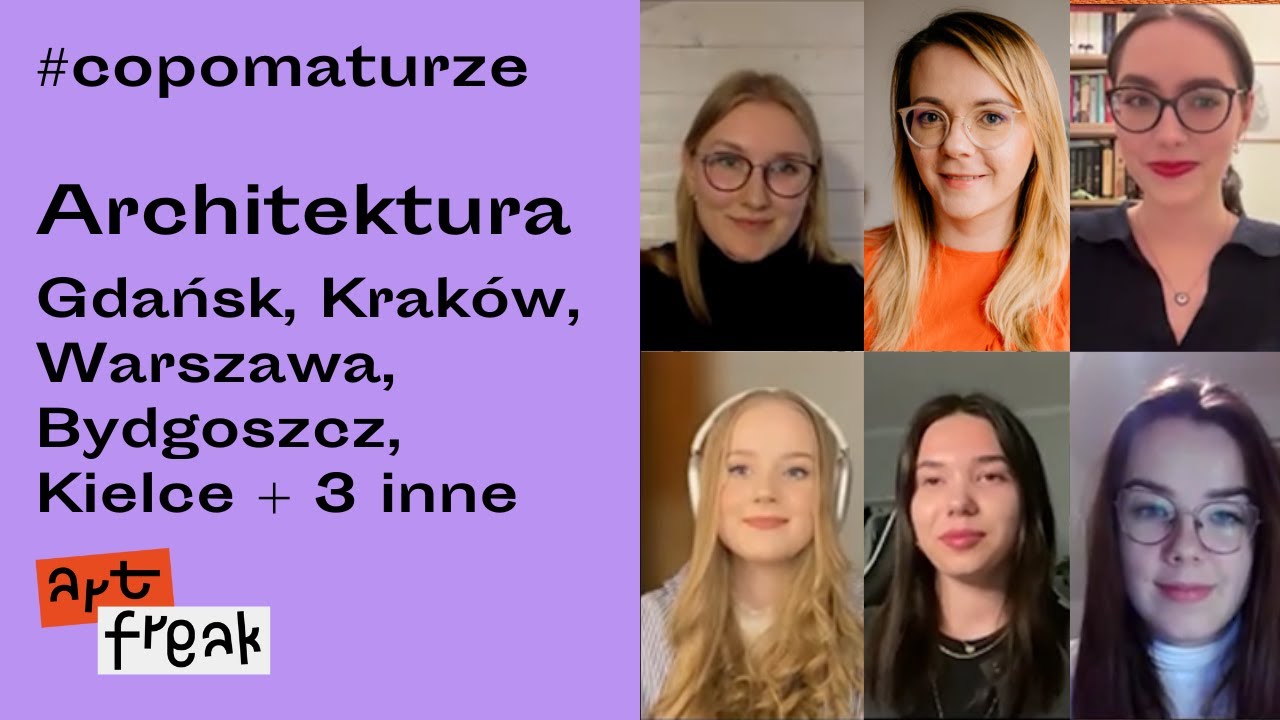 Architektura na 8 Politechnikach w Polsce - porównujemy rekrutacje i studia #copomaturze