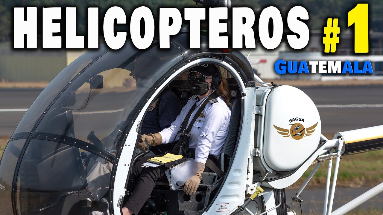 HELICOPTEROS #1 Aeropuerto La Aurora, Ciudad de Guatemala