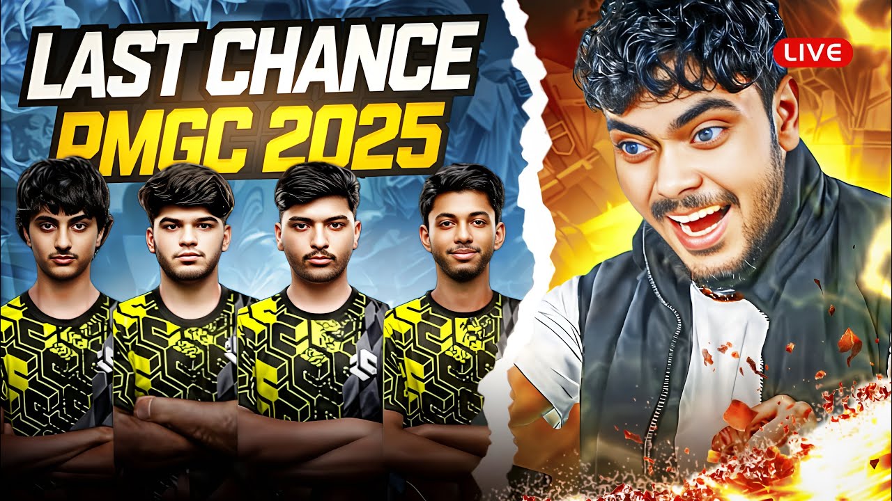 LAST CHANCE FOR TEAM IC PMGC 2025 / PUBG MOBILE GLOBAL CHAMPIONSHIP