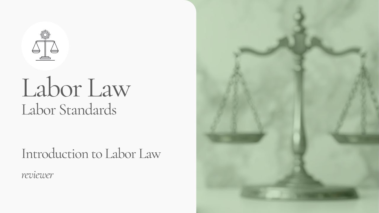 Labor Law: Introduction