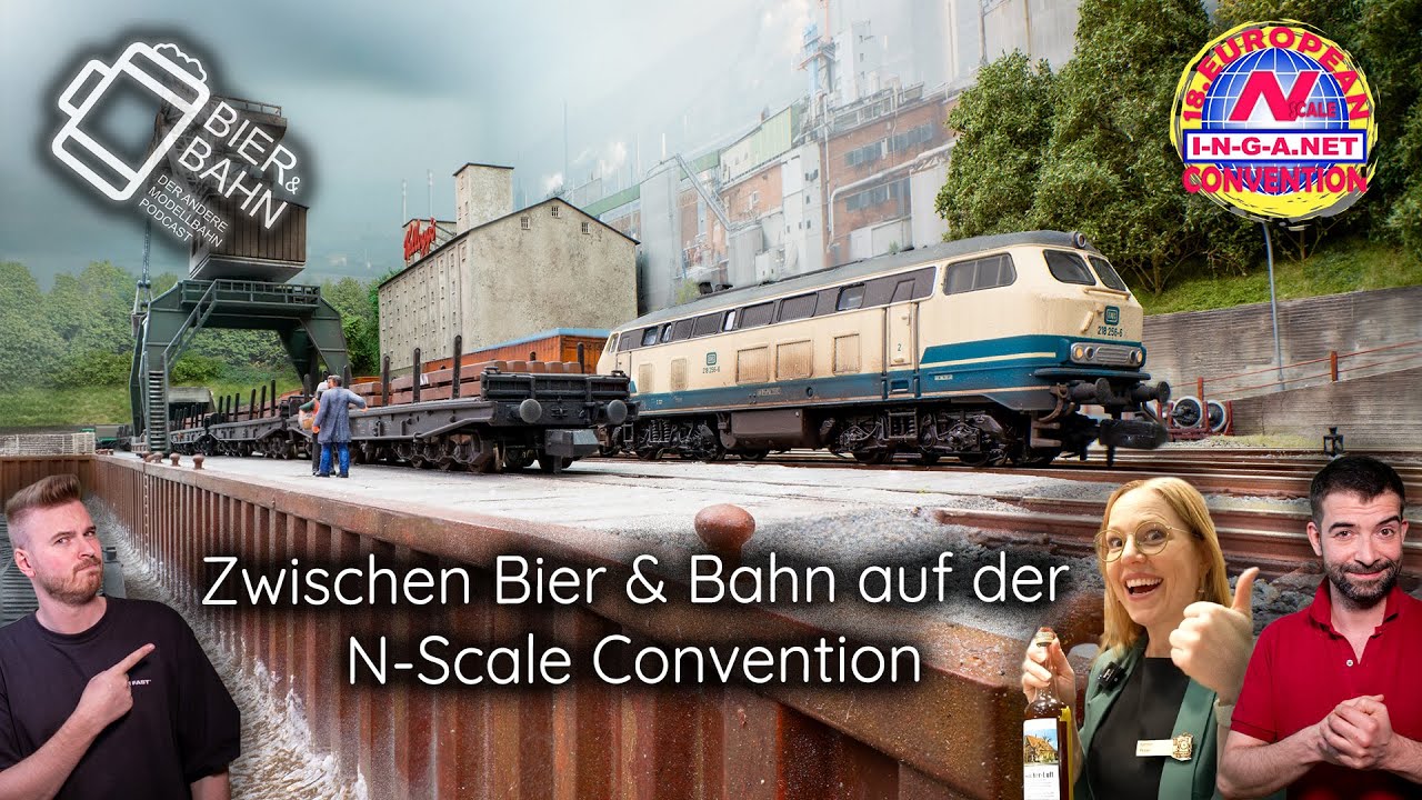Zwischen Bier & Bahn auf der N-Scale Convention