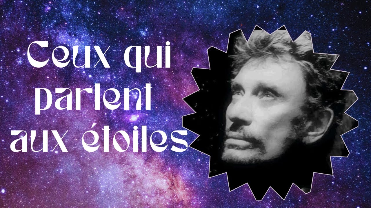 Ceux qui parlent aux étoiles - Johnny Hallyday - Cover Marie Josèphe - Karaoké Jpierre Jp🌟🌷🌷🌷