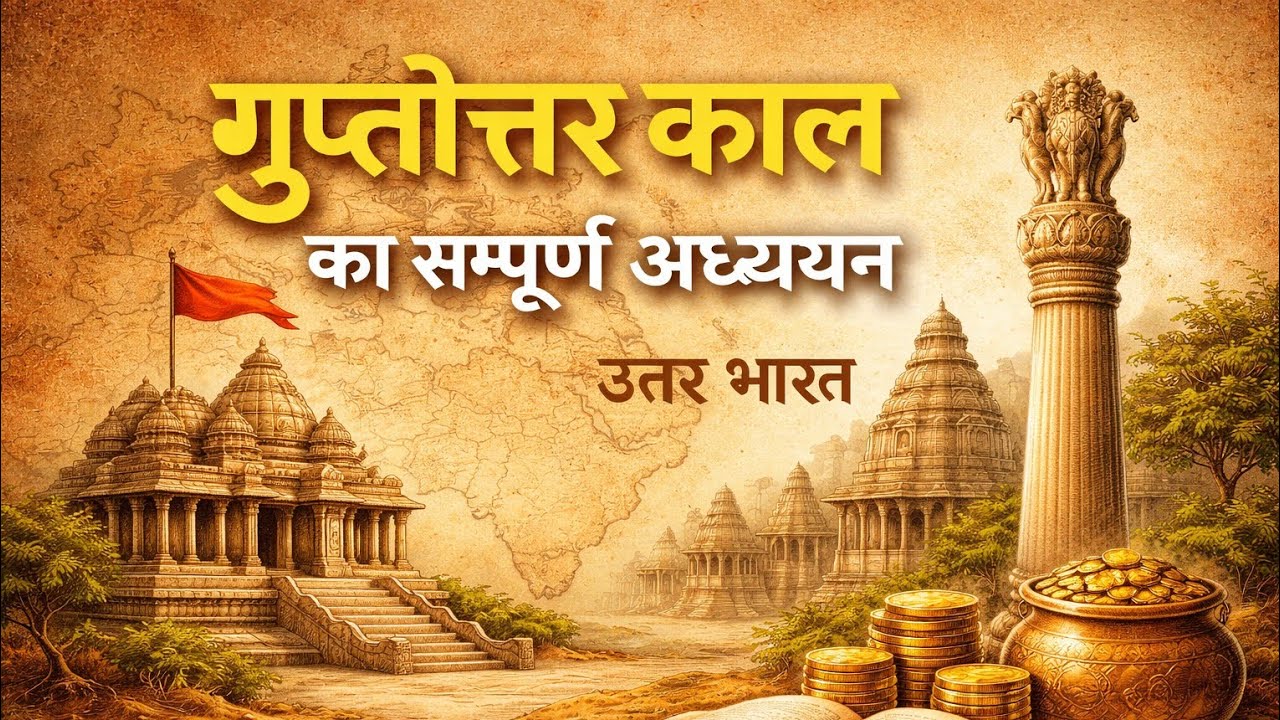 Harshvardhan: guptottar kal complete information, मौखरी वंश, गौड़ वंश: शशांक 