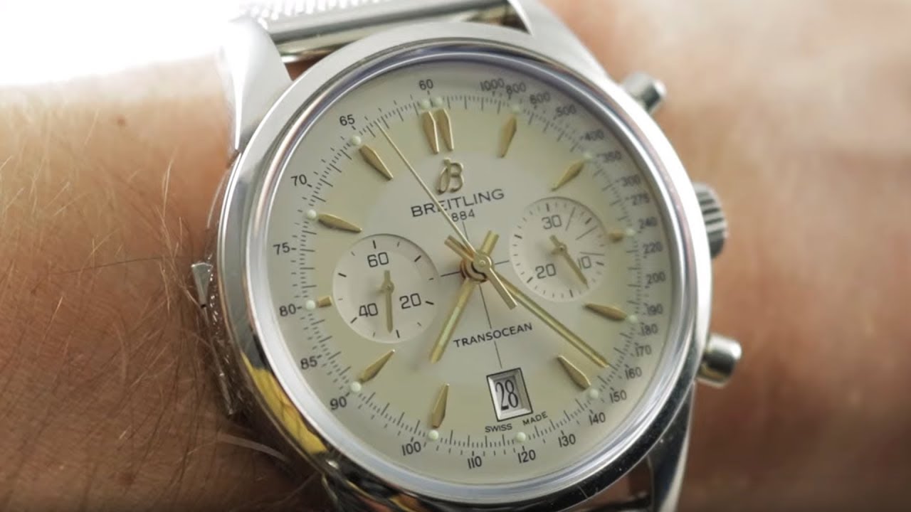 Breitling Transocean Chronograph Hunter Caseback Boutique AB015412/G784 Breitling Watch Review
