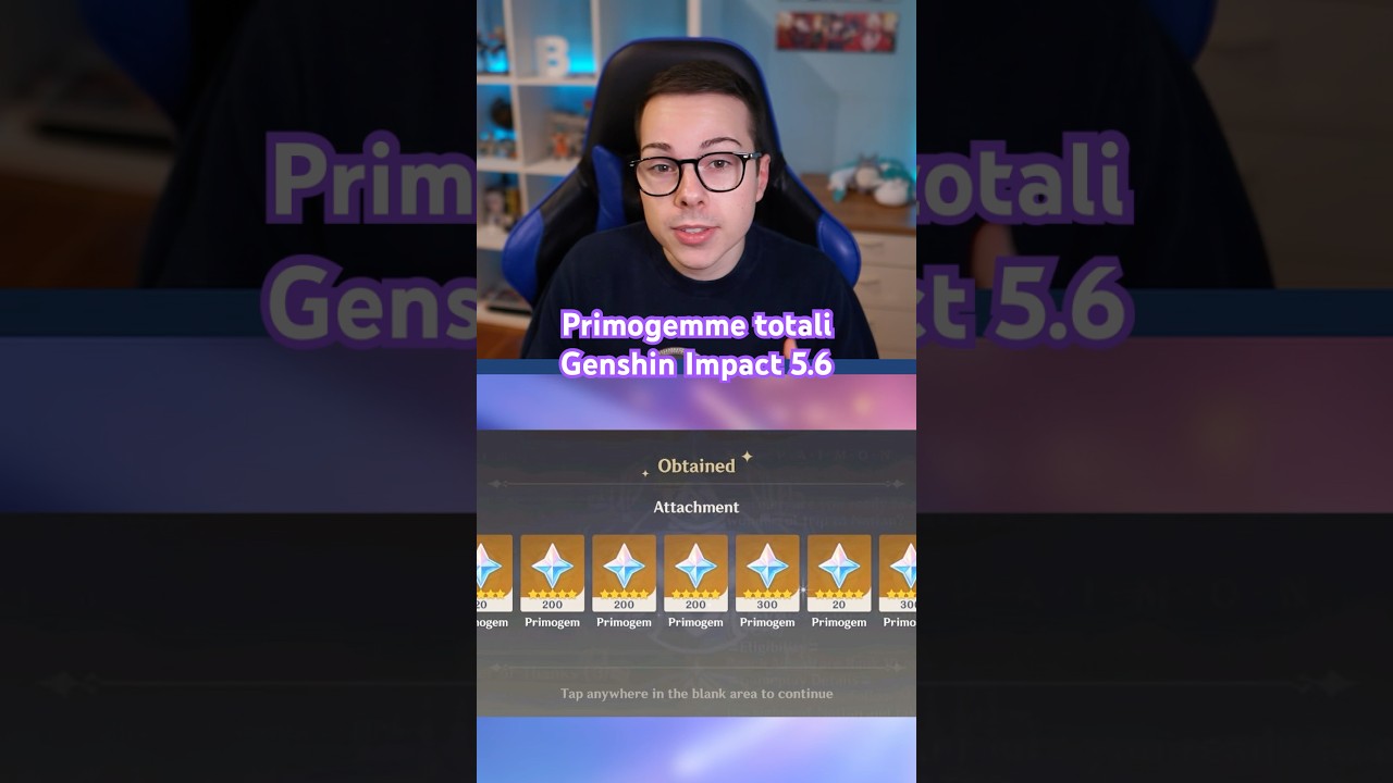 Primogemme totali della 5.6 💰