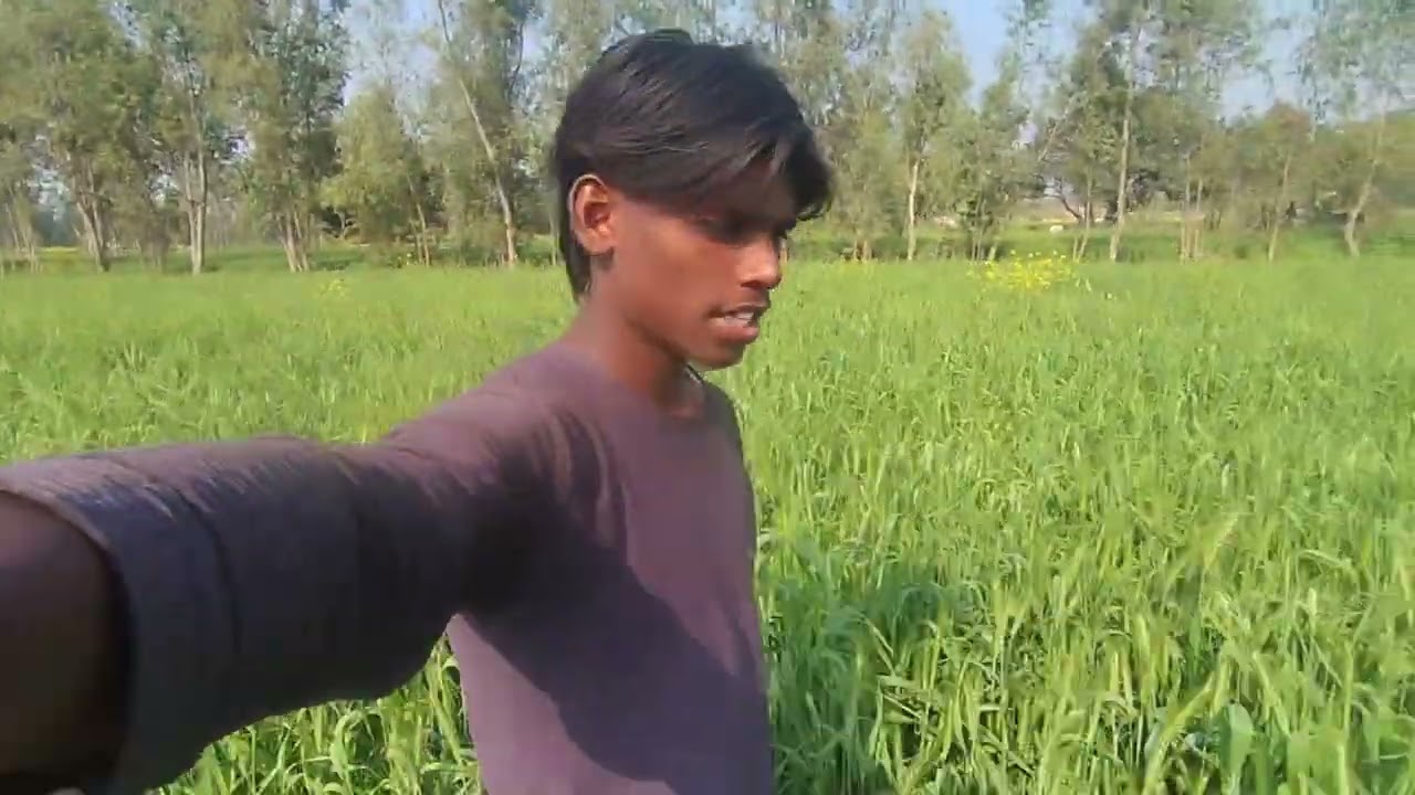 Aaj khet gaye the 👍😜