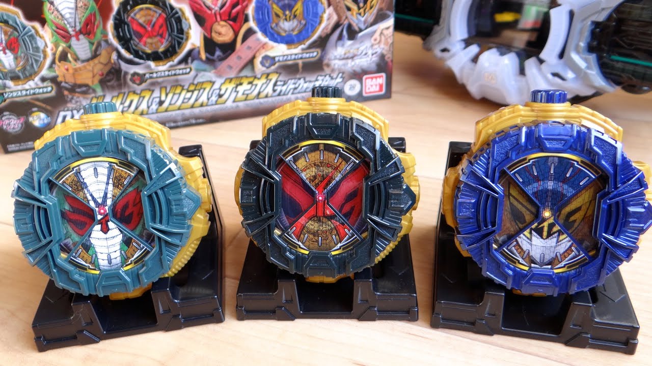歴史の管理者クォーツァー3人が変身！プレバン限定 DXバールクス & ゾンジス & ザモナス ライドウォッチセット レビュー！劇場版 仮面ライダージオウ Over Quartzer