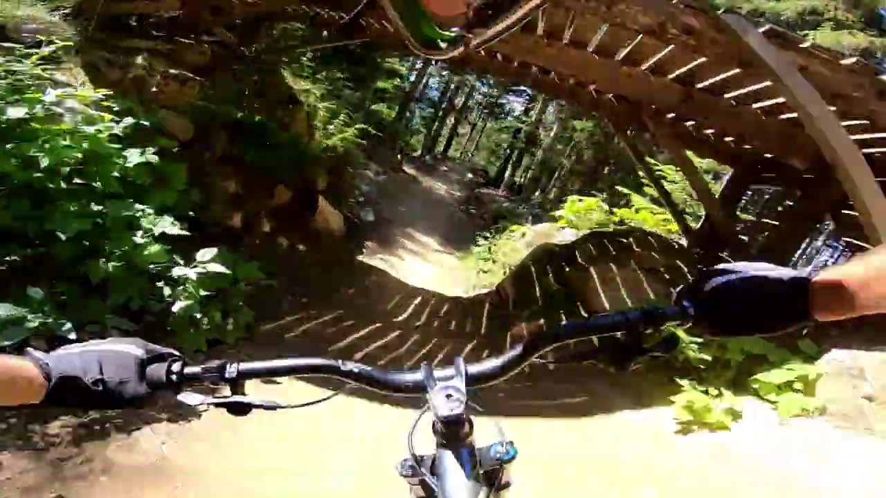 Full A-Line Run With Crash! (On The Hard Tail!)