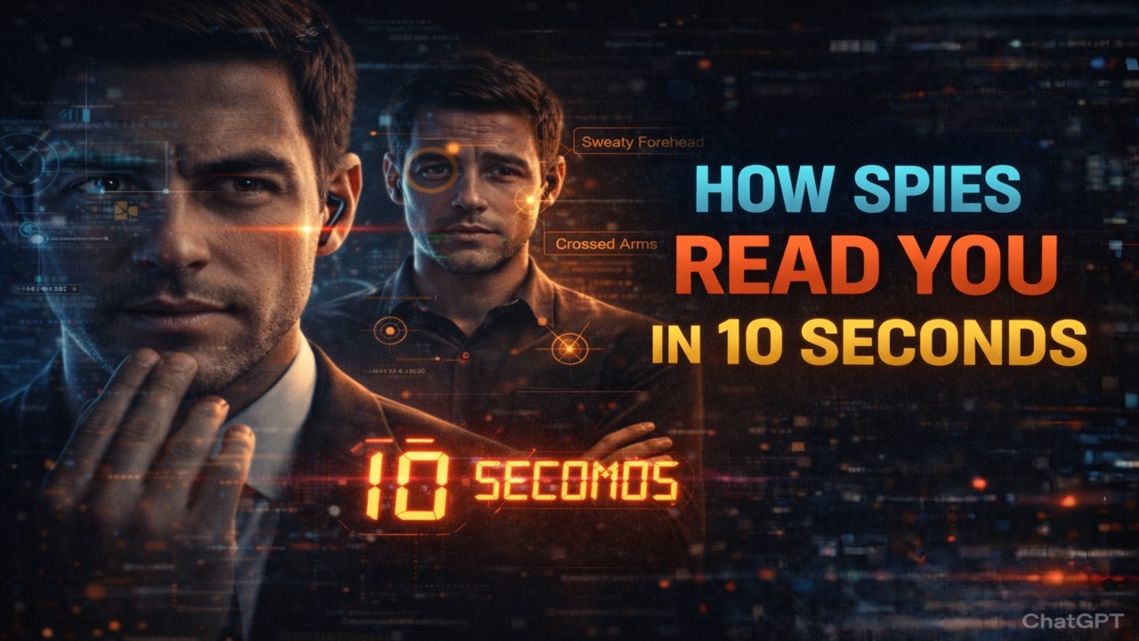 The 10-Second Psychological Scan Spies Use
