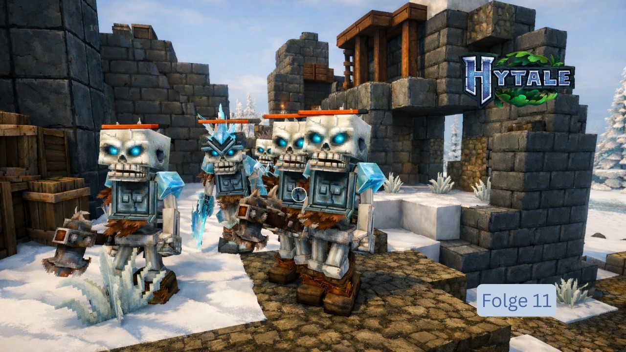 Neue Monster auf unserer Reise… und sie wollten uns töten! | Hytale S01 F11