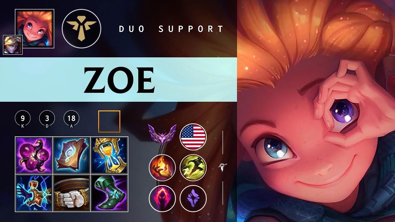 Zoe Support vs Rell - NA Master Patch 26.02