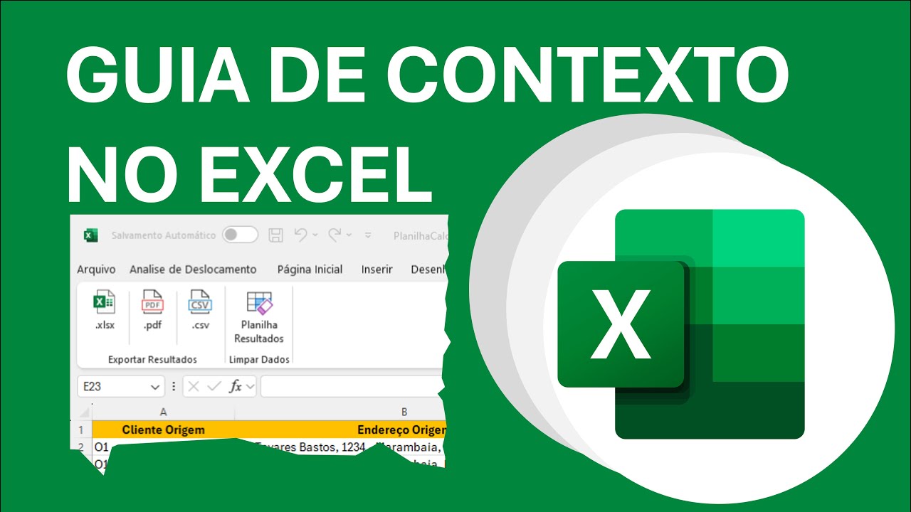 Guia Contextual no Excel - Aprenda a criar