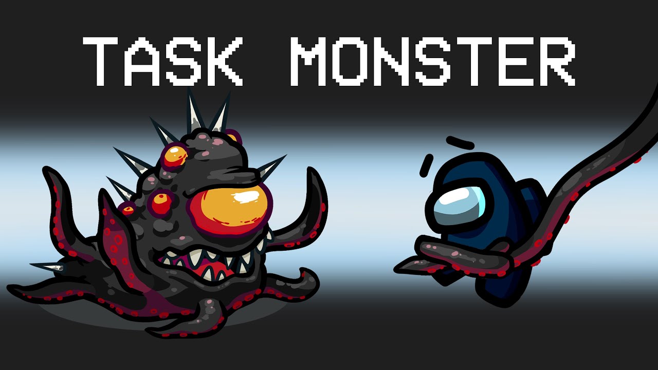 TASK MONSTER Role In Among Us! (Mod)