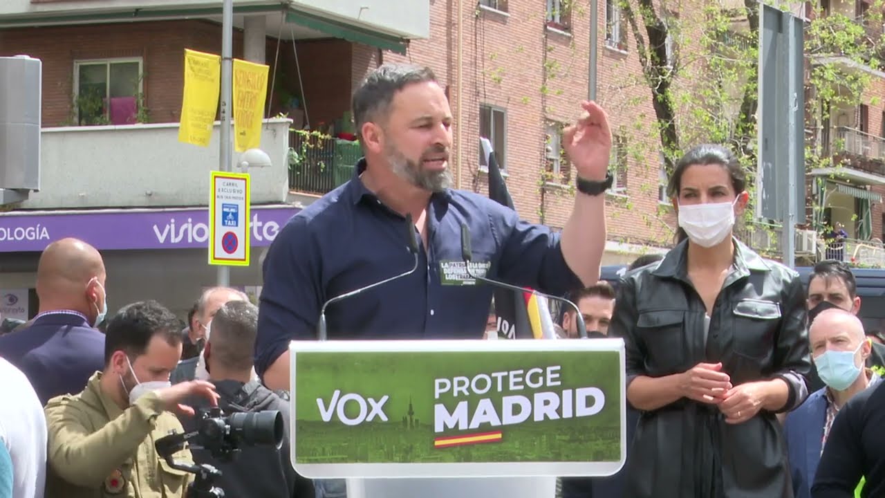 Discurso de Santiago Abascal dirigido a los currantes