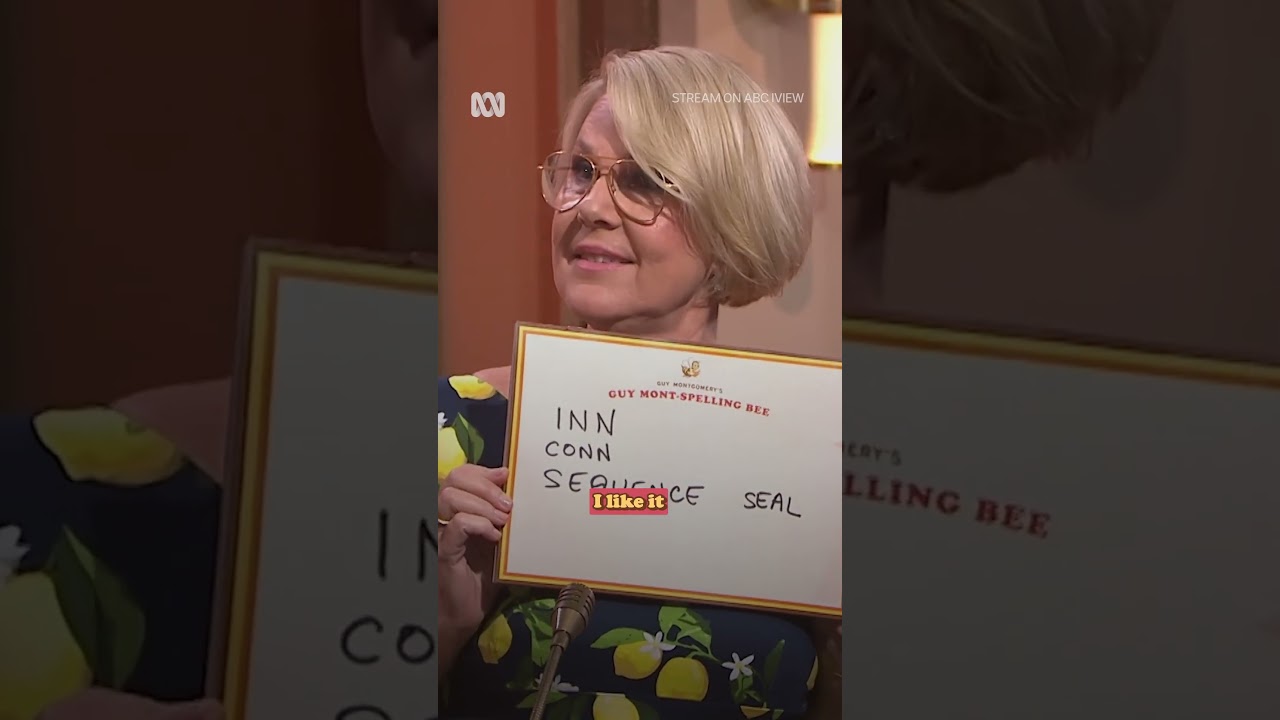 Inconsequential | Julia Morris Guy Mont-Spelling Bee #juliamorris #spellingbee #comedy #comedyshorts