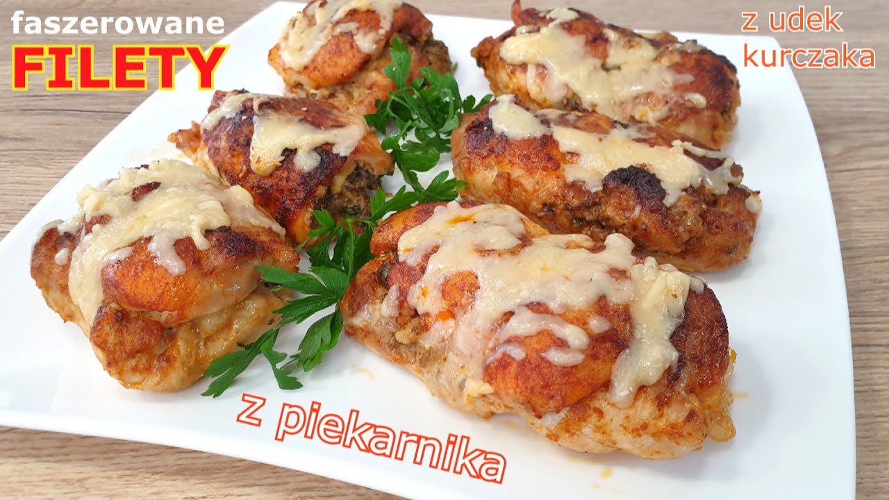 Невероятно вкусные и сочные фаршированные куриные филе бедра 👌 ужин в духовке для всей семьи 👍