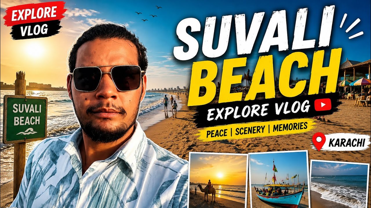 🏖️ Exploring Suvali Beach Gujarat | Beautiful Sunset & Beach Vibes 🌅