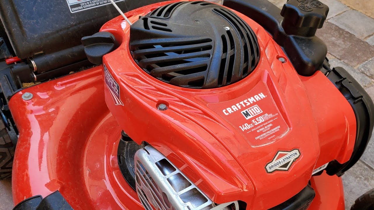 Исправление проблемы с запуском газонокосилки Craftsman M110. Двигатель Briggs and Stratton 140 к...