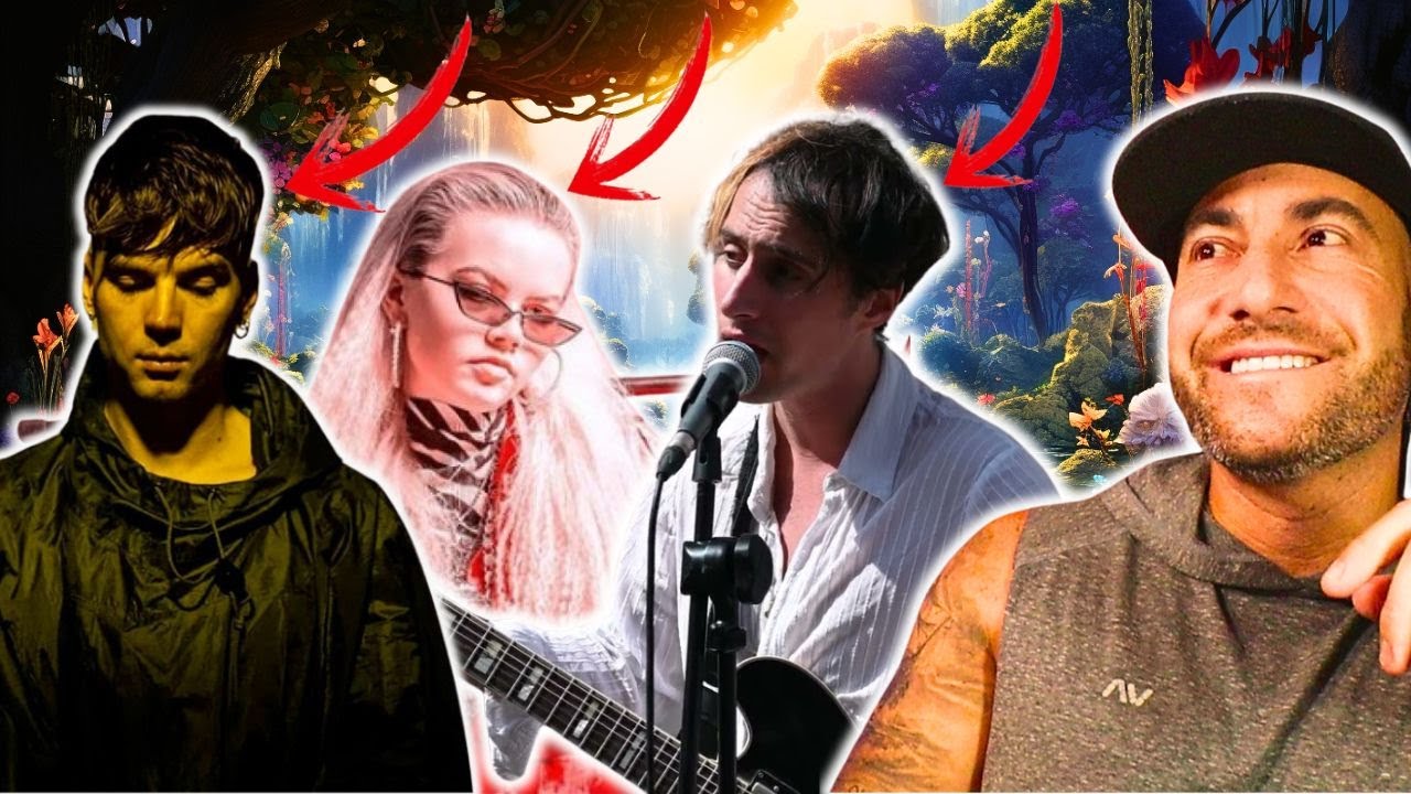 REN x CHINCHILLA x ROMAIN - SECRET GARDEN (Chalk Outlines, It's Alright, Little Girl Gone)- REACTION