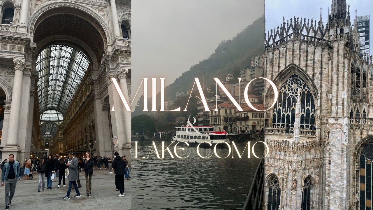 Milan + Lake Como VLOG