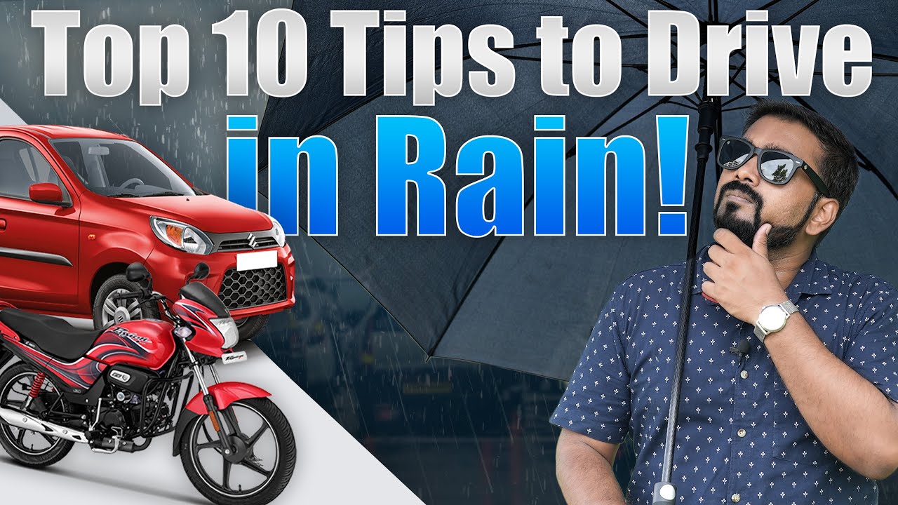 Top 10 Monsoon Driving Tips for Maximum Safety! 🌧️ Drive Like a Pro in the Rain⚡🚘