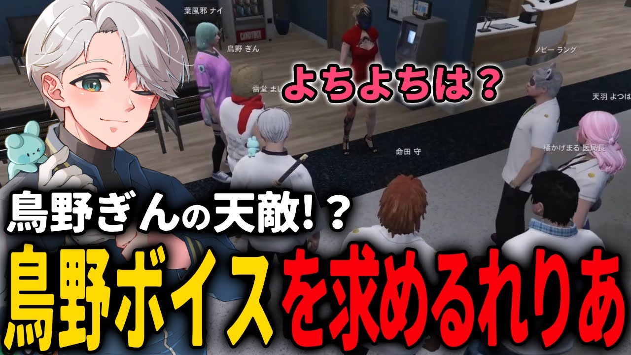 【 #ストグラ 】鳥野ぎんの特別なボイスを聞きたい！ｗｗｗ【ストグラ救急隊/雷堂ましろ/空衣御侍/鳥野ぎん/れりあ】