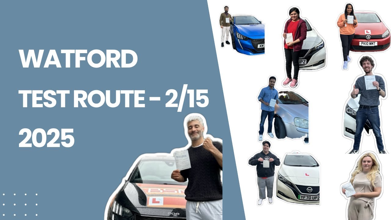 Watford TEST ROUTE - 2 - CONFIRMED/ACTUAL - 2025