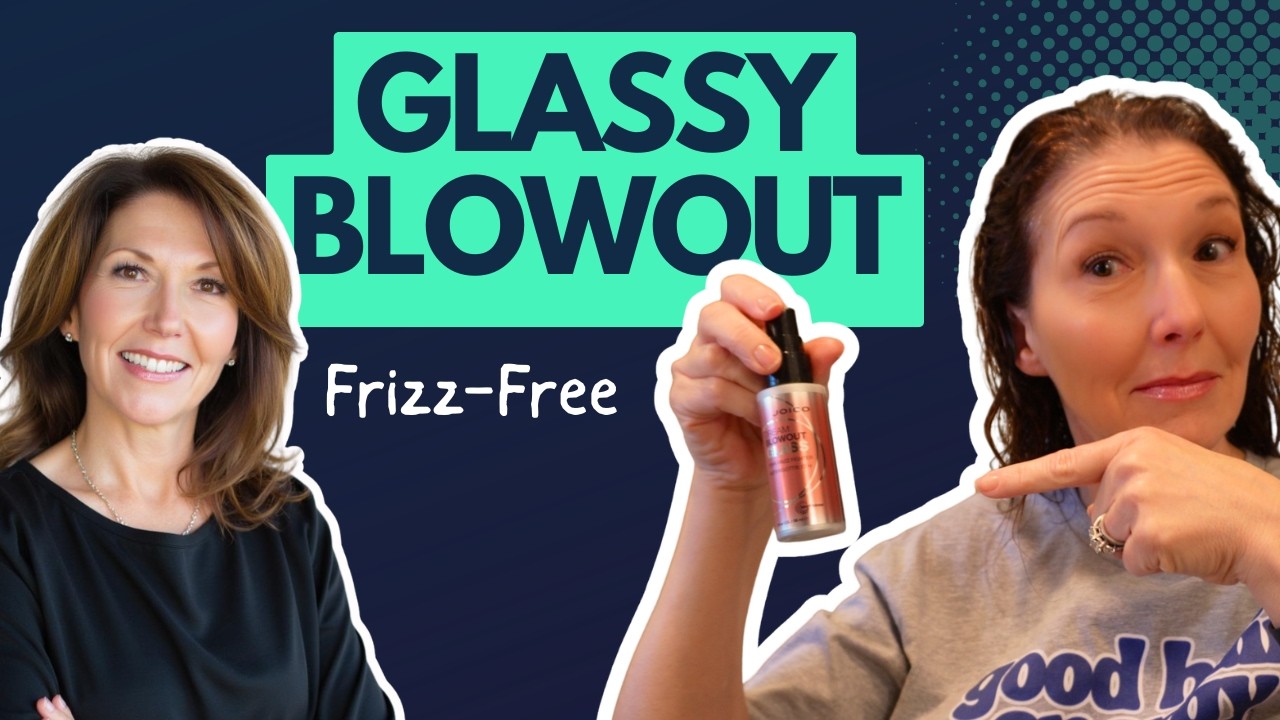 Jak uzyskać lśniące, pozbawione puszenia się włosy dzięki Joico Dream Blowout Glass