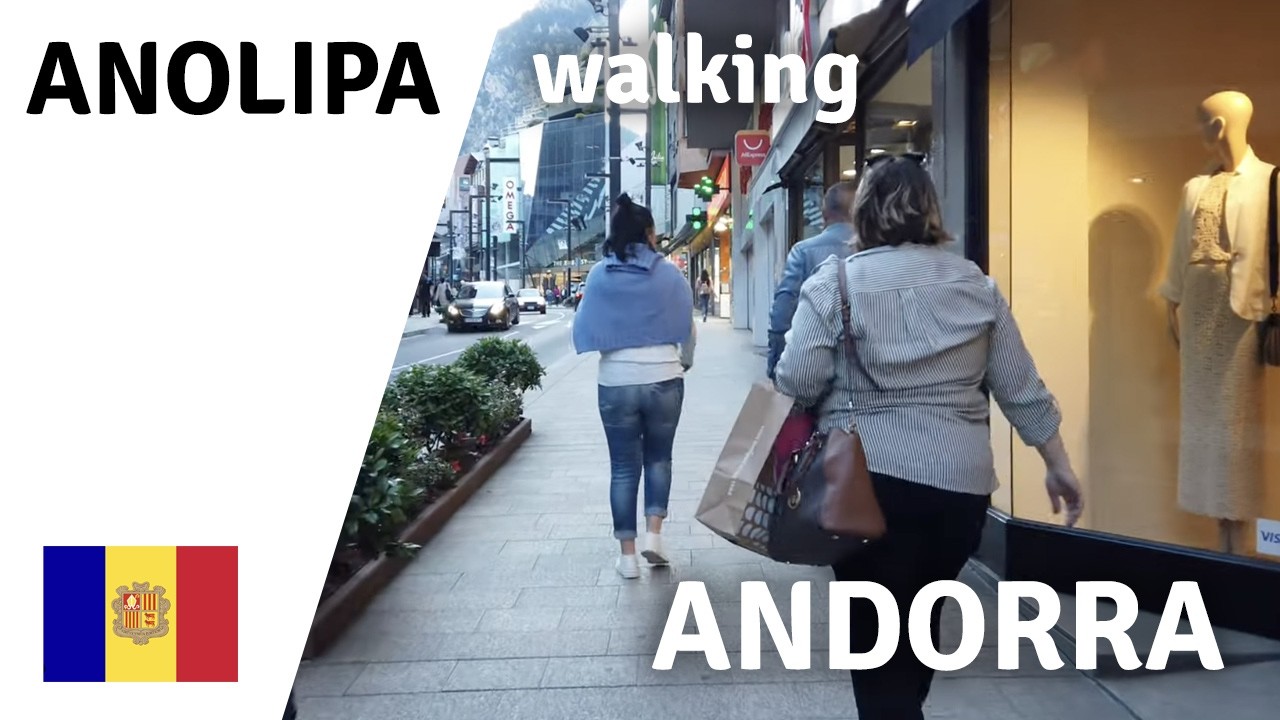 Walking Andorra, rue, calles and streets