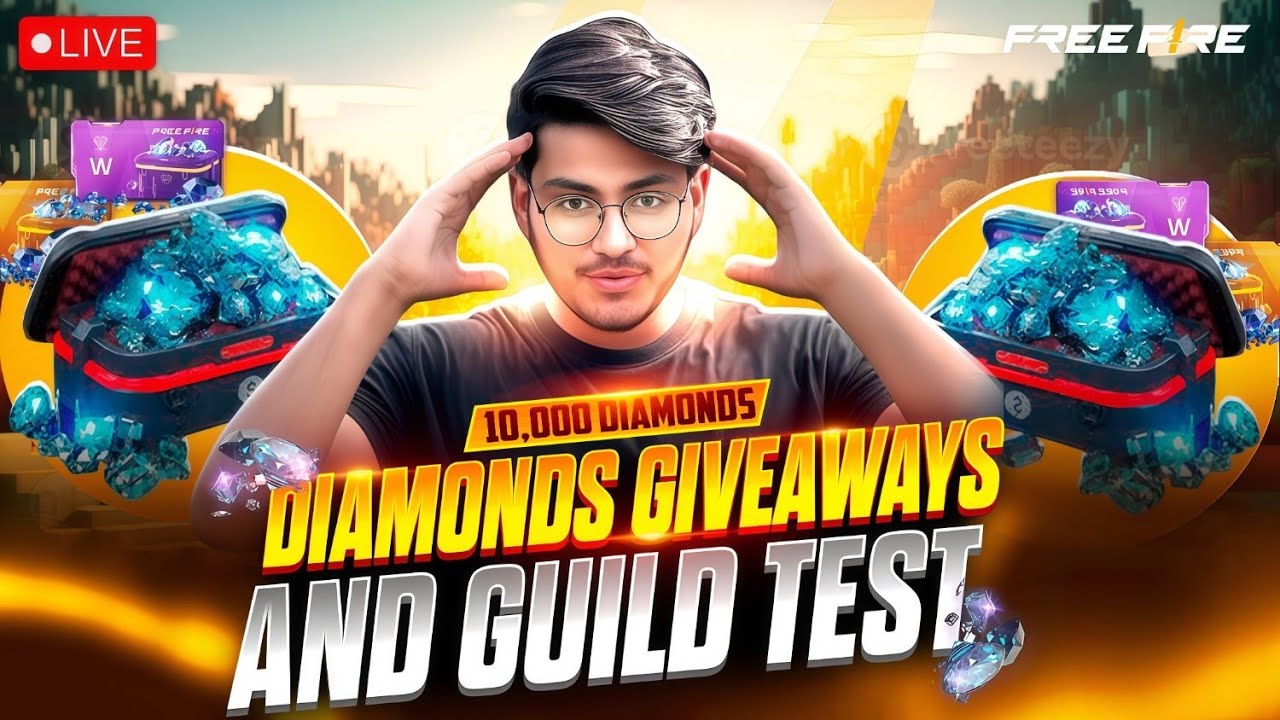 🔴10,000 Diamoinds Giveaway & Custom Rooms💎 