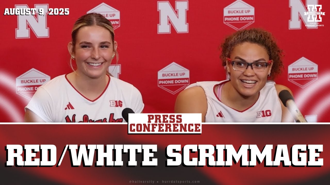 Rebekah Allick and Kenna Cogill | Red-White Scrimmage Press Conference