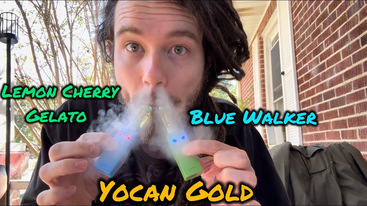 Blue Walker & Lemon Cherry Gelato! Yocan Gold