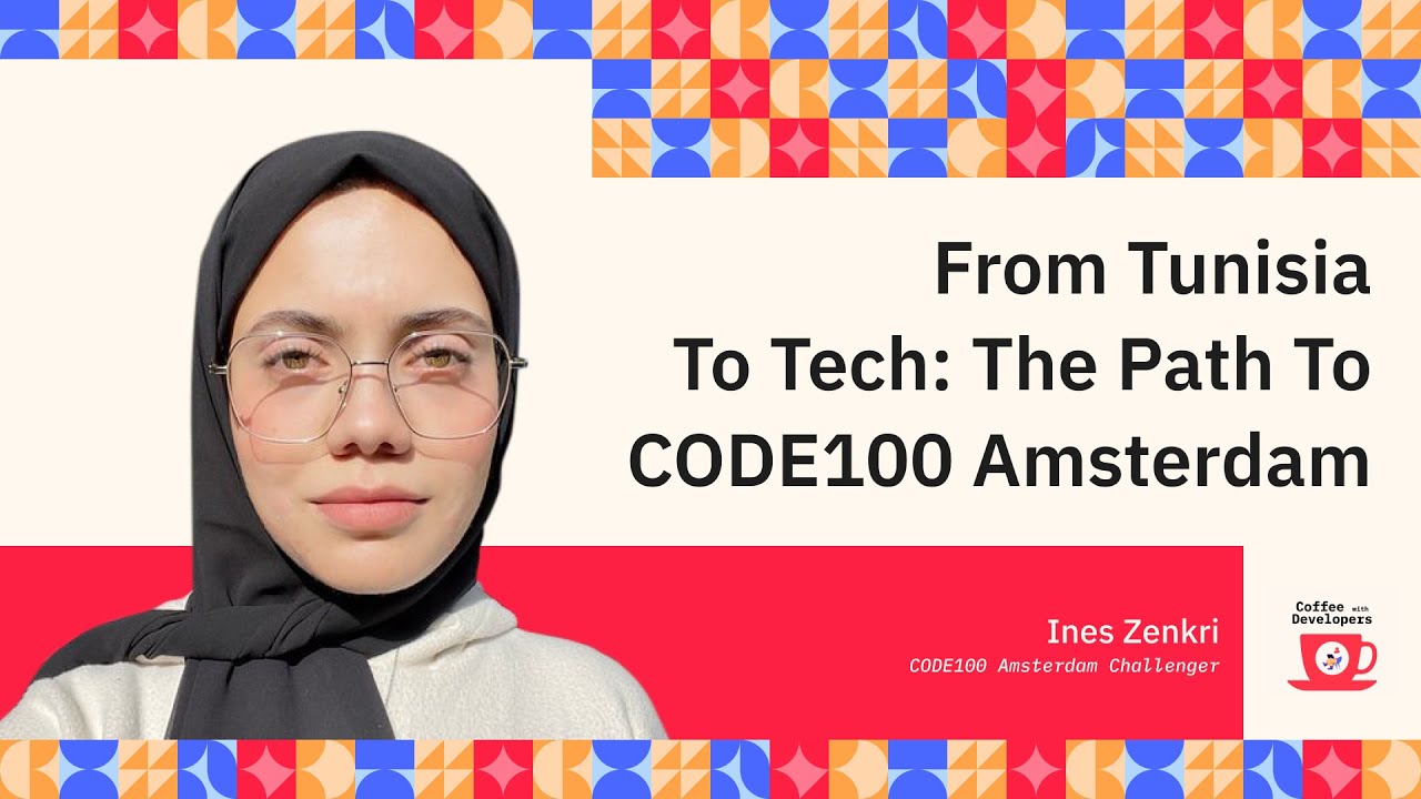 Ines Zenkri Coffee with Developers CODE100 Challenger special
