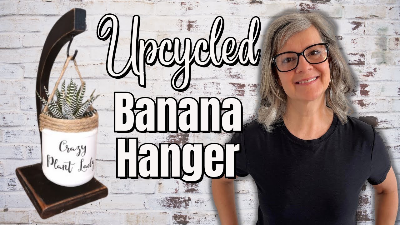 DIY Home Decor / Upcycled Banana Hanger / Thrift Store Makeover