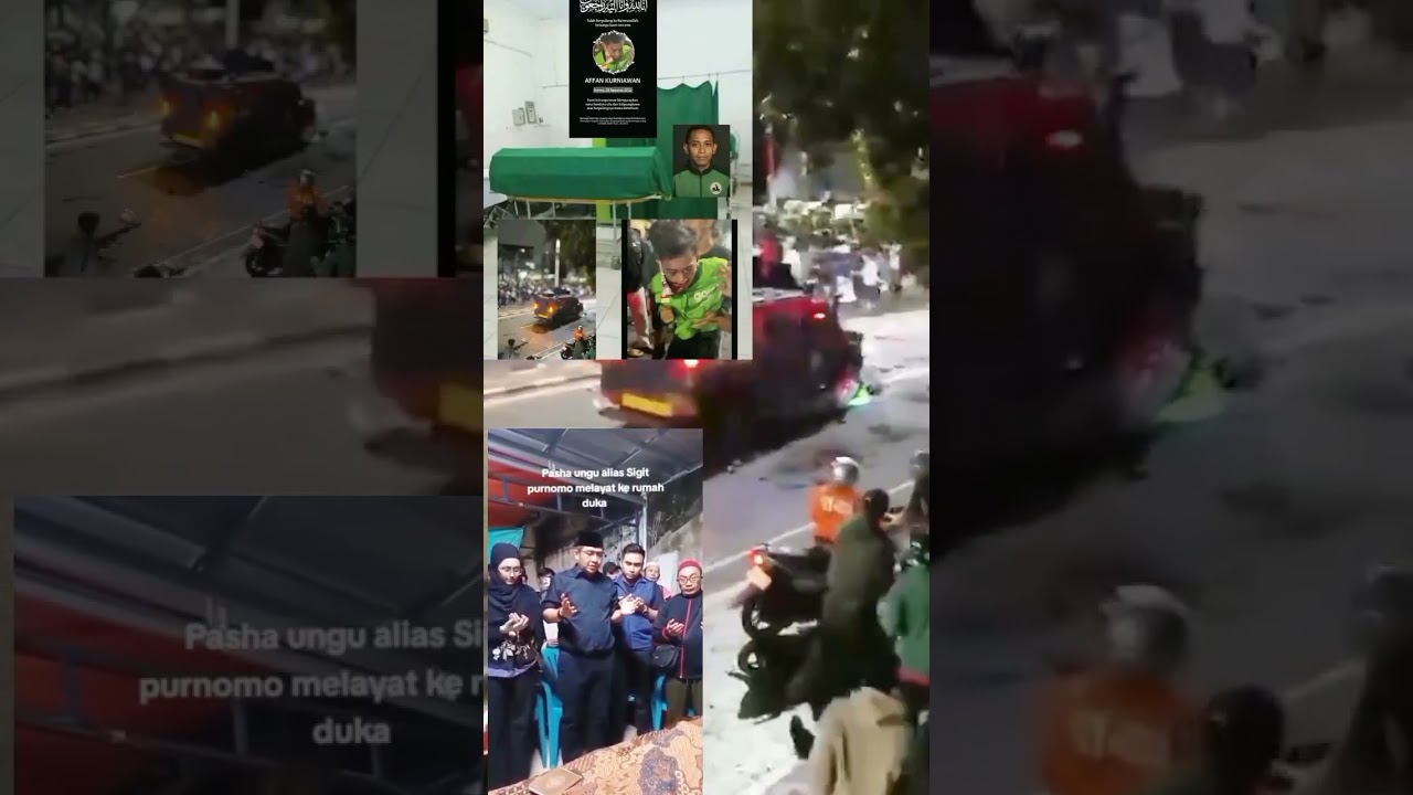 ABANG OJOL MENINGGAL SYAHID AFFAN KURNIAWAN