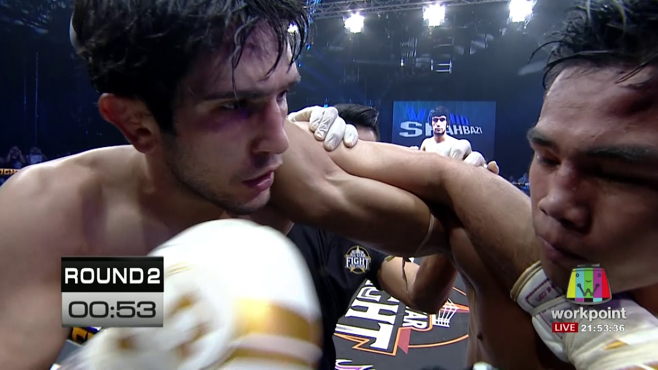 ALL STAR FIGHT 20.08.2017 MANACHAI YOKKAOSAENCHAIGYM (thai) VS VAHID SHAHBAZI (iran)  65 KG