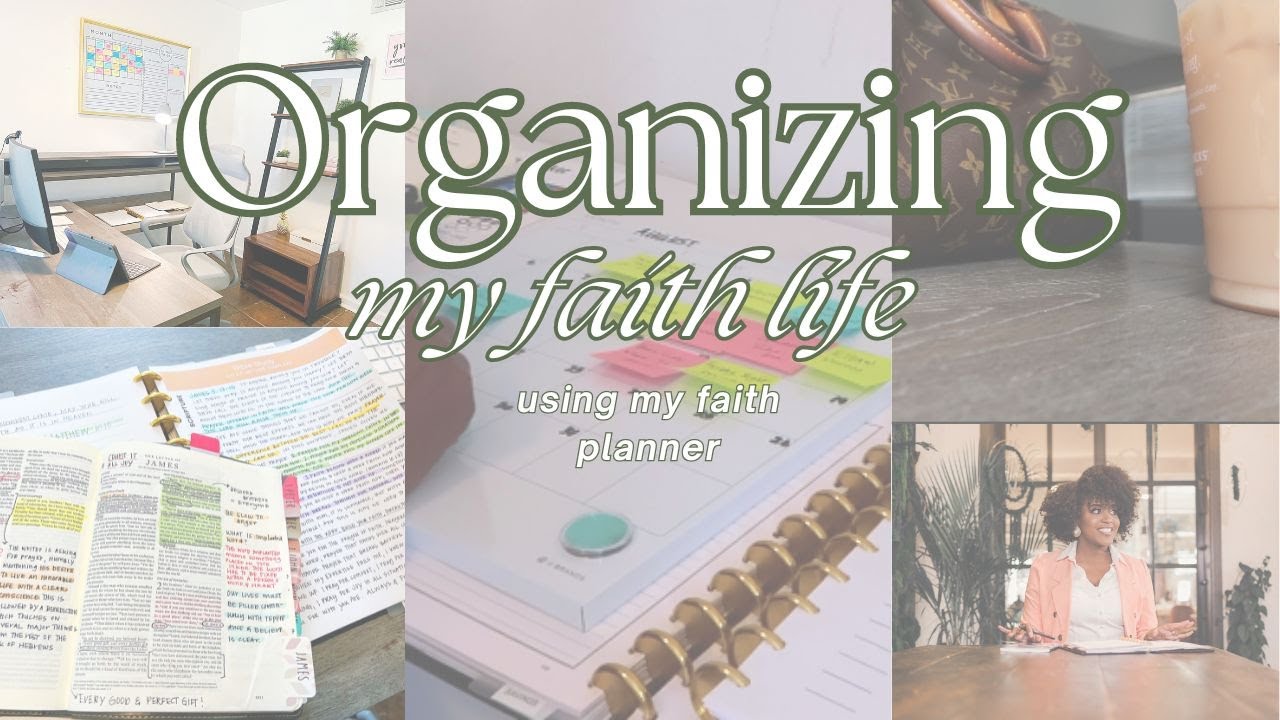 Organizing My Faith Life: How I Use My Faith Planner #vlogmas #day23