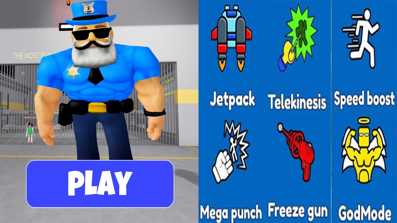 BRUNO'S PRISON RUN! (Obby) - All Items & All Morphs Unlocked! (Bruno, Polly, Dog & More)