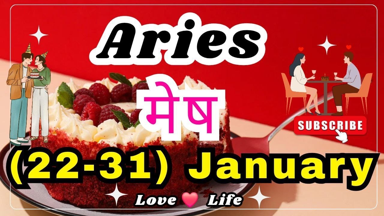 मेष राशि साप्ताहिकराशिफल।Aries।WeeklyLoveTarot Reading (22-31) January2026।Hindi #love #soul #viral