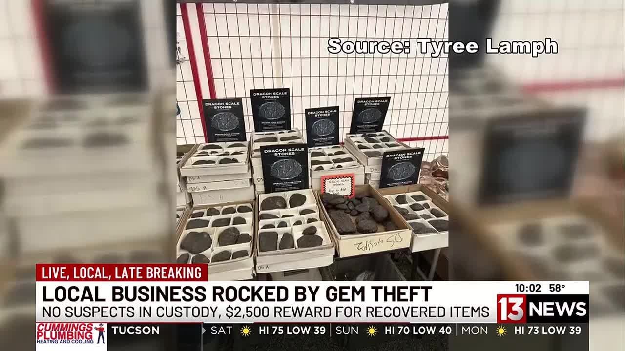 Gem business in Tucson area rocked by theft