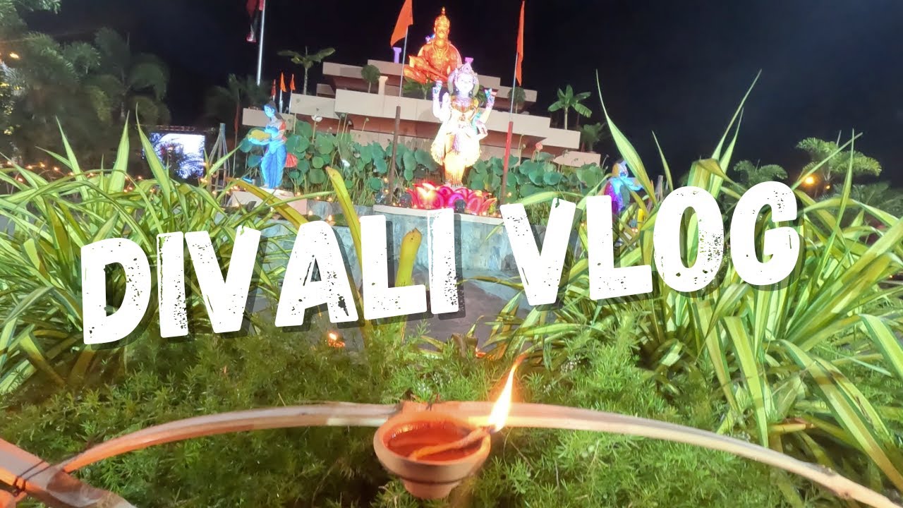 Visiting the La Plaisance Hindu Temple and the Divali Nagar's opening ceremony 2024
